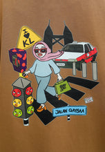 Load image into Gallery viewer, Jalan Qaysaa T-Shirt (Dark Brown)