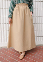 Load image into Gallery viewer, Armel Cotton Skirt (Khaki)