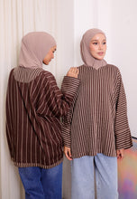 Load image into Gallery viewer, Bazla Reversible Top (Dark Brown)