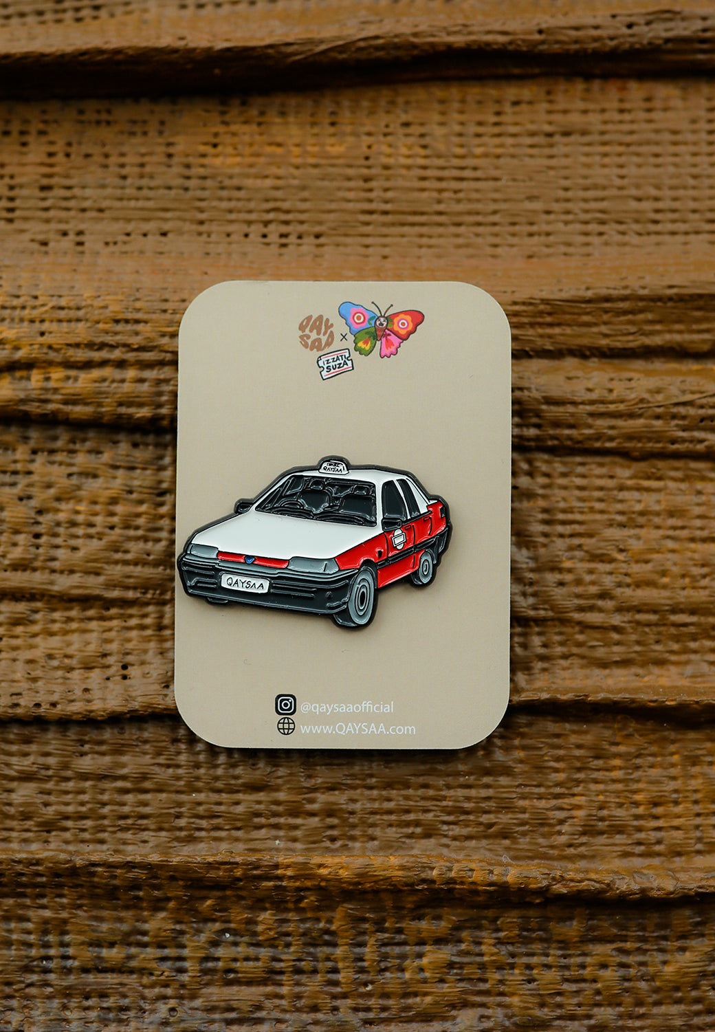 Enamel Pins (Taxi Qaysaa)