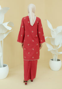 Erat Kurung (Maroon)