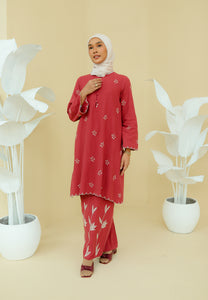 Erat Kurung (Maroon)