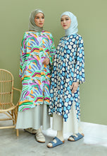 Load image into Gallery viewer, Ibna Printed Tunic (Dark Blue)