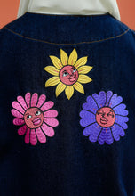 Load image into Gallery viewer, Bunga-Bunga Vest (Blue-Black)