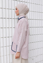 Load image into Gallery viewer, Camilla Checkered Top (Pastel Pink)