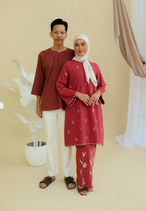 Erat Kurung (Maroon)