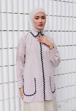 Load image into Gallery viewer, Camilla Checkered Top (Pastel Pink)