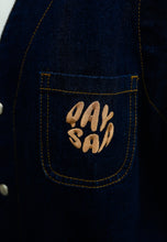 Load image into Gallery viewer, Bunga-Bunga Vest (Blue-Black)