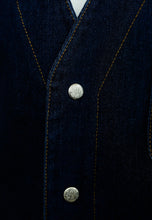 Load image into Gallery viewer, Bunga-Bunga Vest (Blue-Black)