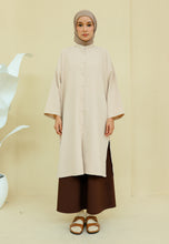 Load image into Gallery viewer, Ibna Printed Tunic (Nude Waffle)