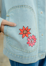 Load image into Gallery viewer, Bunga-Bunga Jacket (Light Blue)