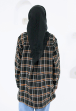 Load image into Gallery viewer, Leia Checkered Top (Black)