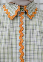 Load image into Gallery viewer, Camilla Checkered Top (Pastel Green)