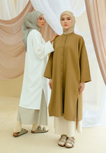 Load image into Gallery viewer, Ibna Printed Tunic (White Waffle)