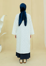 Load image into Gallery viewer, Ibna Printed Tunic (White Blue)