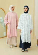 Load image into Gallery viewer, Ibna Printed Tunic (White Blue)