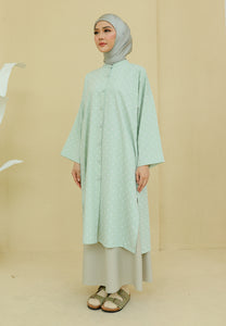 Ibna Printed Tunic (Mint Green)