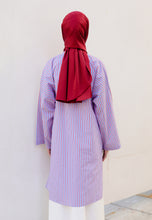 Load image into Gallery viewer, Ibna Printed Tunic (Red Blue Stripe)