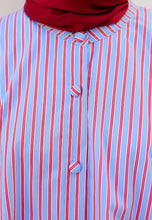 Load image into Gallery viewer, Ibna Printed Tunic (Red Blue Stripe)