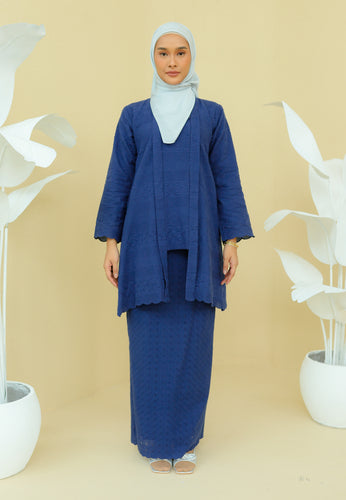 Ukhwah Kurung (Navy Blue)