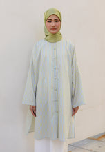 Load image into Gallery viewer, Ibna Printed Tunic (Lime Stripe)