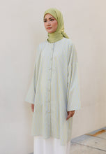 Load image into Gallery viewer, Ibna Printed Tunic (Lime Stripe)