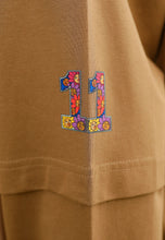 Load image into Gallery viewer, Tak Qaysaa Mana T-Shirt (Dark Brown)