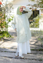 Load image into Gallery viewer, Ibna Printed Tunic (Lime Stripe)