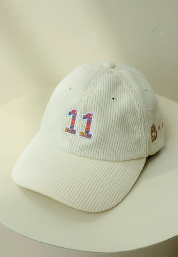 Bunga 11 Dad Cap (Off White Corduroy)