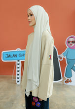 Load image into Gallery viewer, Tak Qaysaa Mana T-Shirt (Linen Brown)