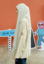Load image into Gallery viewer, Tak Qaysaa Mana T-Shirt (Linen Brown)