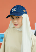 Load image into Gallery viewer, Bunga 11 Dad Cap (Dark Blue Denim)