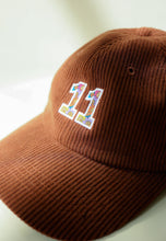 Load image into Gallery viewer, Bunga 11 Dad Cap (Dark Chocolate Corduroy)