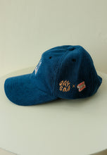 Load image into Gallery viewer, Bunga 11 Dad Cap (Midnight Blue Corduroy)