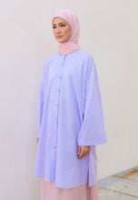 Load image into Gallery viewer, Ibna Printed Tunic (Pink Blue Stripe)