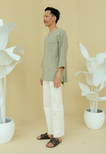 Load image into Gallery viewer, Paut Kurta Men (Sage Green)