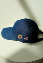 Load image into Gallery viewer, Bunga 11 Dad Cap (Blue-Black Denim)
