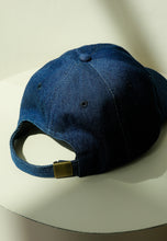 Load image into Gallery viewer, Bunga 11 Dad Cap (Blue-Black Denim)