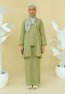 Ukhwah Kurung (Sage Green)