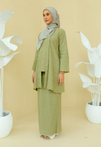 Ukhwah Kurung (Sage Green)