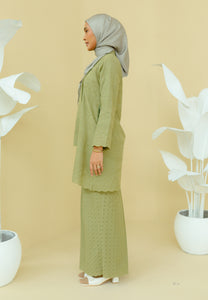 Ukhwah Kurung (Sage Green)