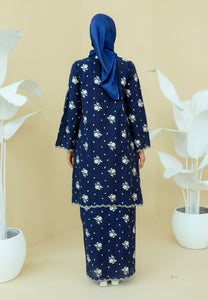 Akrab Kurung (Navy Blue)