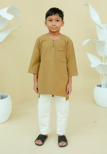 Paut Kurta Boy (Khaki)