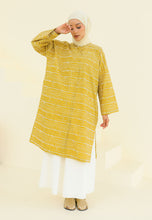 Load image into Gallery viewer, Ibna Printed Tunic (Warm Mustard)