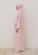Load image into Gallery viewer, Rayya Stripe Kaftan (Pink Peach)