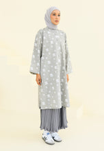 Load image into Gallery viewer, Ibna Printed Tunic (Soft Grey)