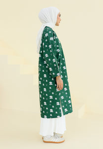 Ibna Printed Tunic (Emerald Green)