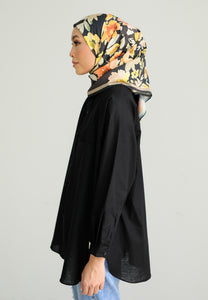 Hessa Linen Top (Black)