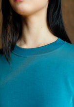 Load image into Gallery viewer, Zoe Curved T-Shirt (Turquoise)