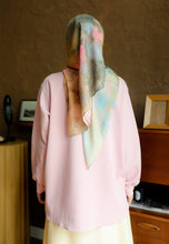 Load image into Gallery viewer, Zoe Curved T-Shirt (Powder Pink)